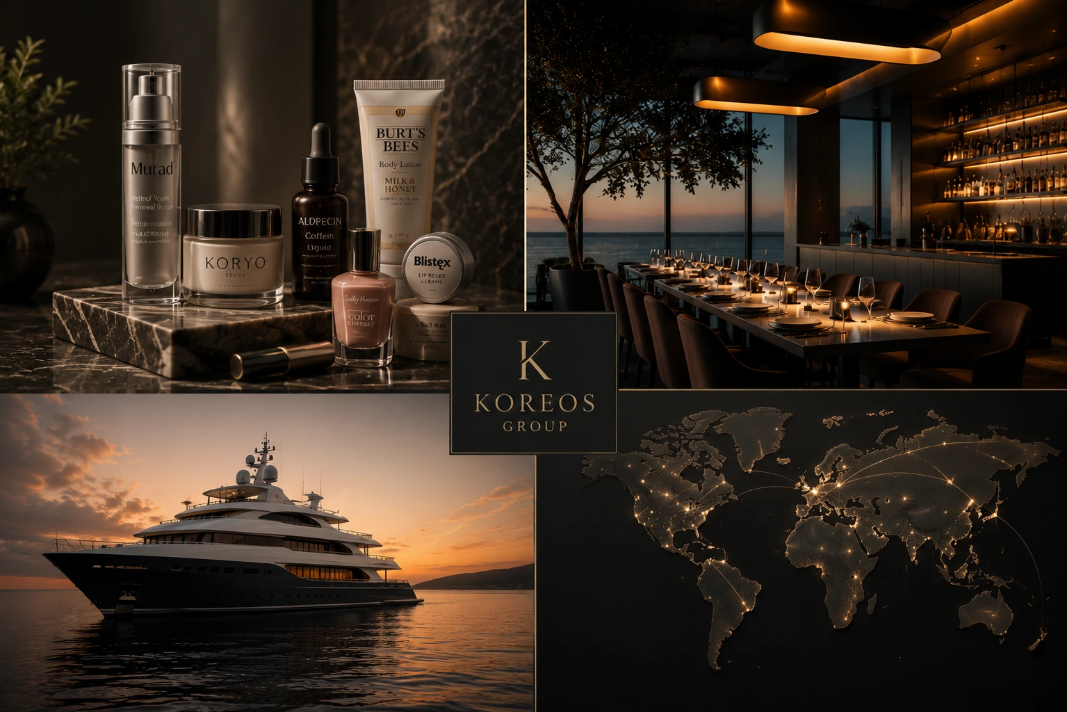 Koreos Group collage